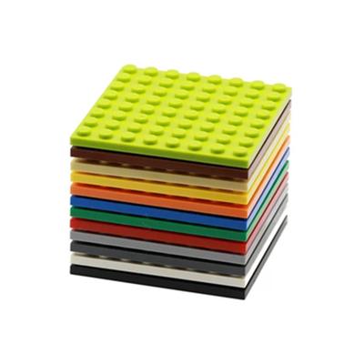 12 PZ PIASTRA 8x8 Compatibile con 41539 Mattoncini Autobloccanti Giocattoli da Costruzione Accessori