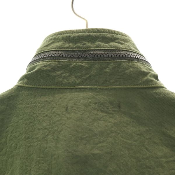 Unused Johnbull Garment Dyed M-65 Jacket S Khaki Nylon Men's Used