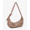 IELGY Ladies Dumpling Bag Soft Leather Diagonal All-Match Casual Large Capacity