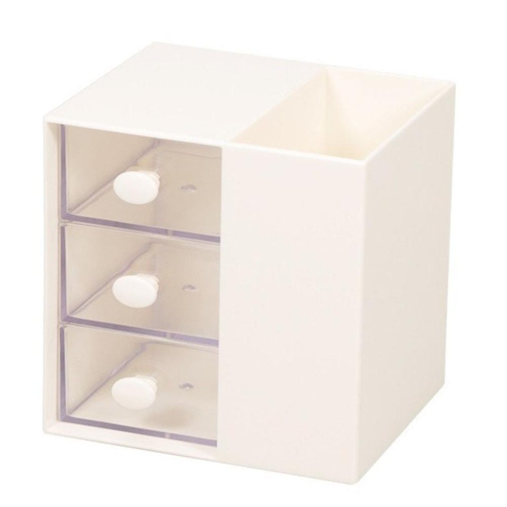 Stackable Desktop Pen Holder Multi Functional Jewelry Organizer Box  School
