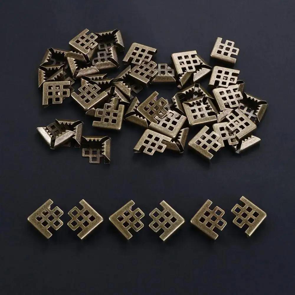 

20Pcs Corner Decorative Protectors Photo Frame Scrapbooking Albums Embellishment Corner Protector Brackets медный