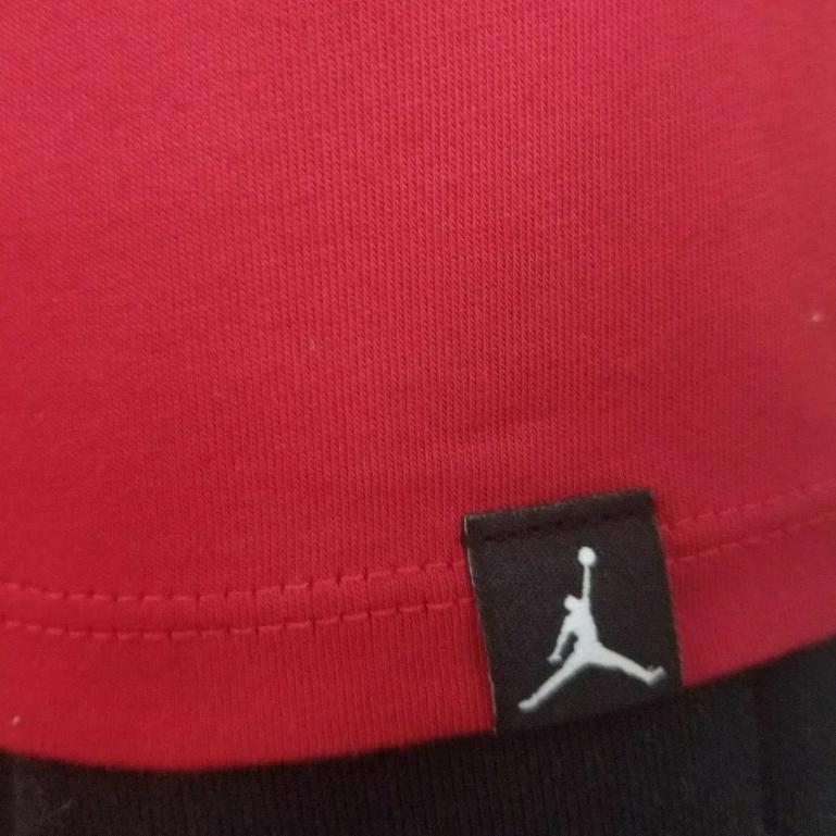 Jordan Crew Neck Pullover Short Sleeve T-Shirt Men Tops Sport-Red AQ8618-687