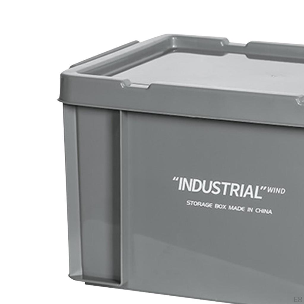Camping Storage Box Organizer with Lid Space Saving for Organizing Industrial Bin