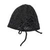 Handcrochet Flower Hat for Women Casual Beanies Hat Shopping Photography Skull Hat Travel Headwear Hollowout Vacation Hat