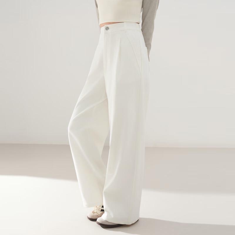 Ledin 2025 Spring Loose Straight Wide-Leg Trousers
