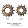 Steel Bike Road Bicycle Freewheel Replacement 12/14T Tooth Single Speed Fixie Flywheel Cycling Modified Accessories