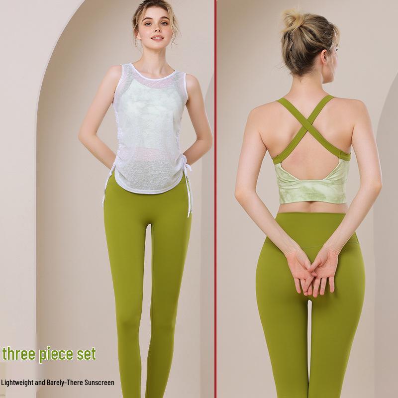 

Комплект спортивных бюстгальтеров для йоги с высокой степенью защиты от ударов - Летний фитнес, Дизайн с красивой спиной XL