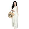 French Design Temperament Vest Skirt Women's Clothing Summer New Loose Light Luxury White Dress Tide