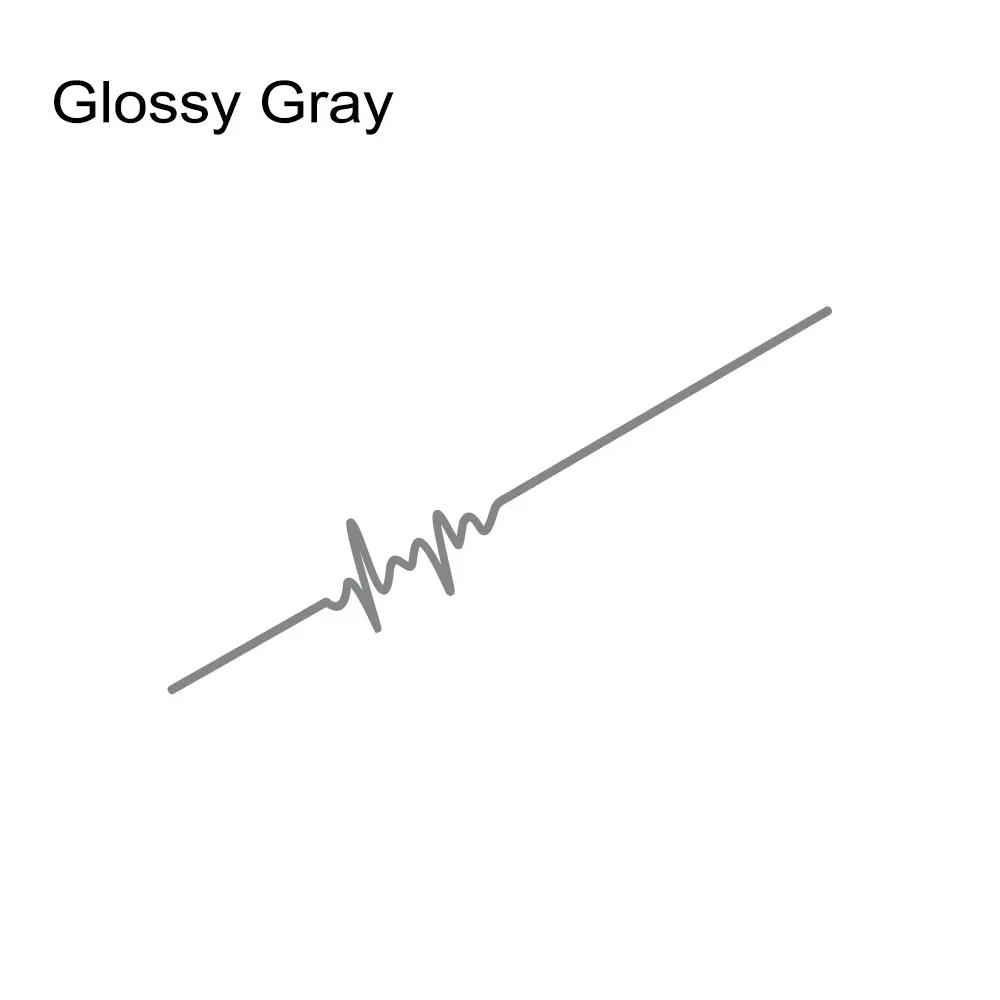 Graphics ECG Heartbeat Strip Stickers Car Body Windows Hood Bumper Decor Decal Vinyl Decoration Auto Tuning Para Accessories