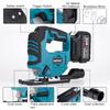 3500rpm Cordless Electric Curved Saw 750w Rechargeable Electric Jig Saw Woodworking Cutting Power Tool For Makita 18v Battery