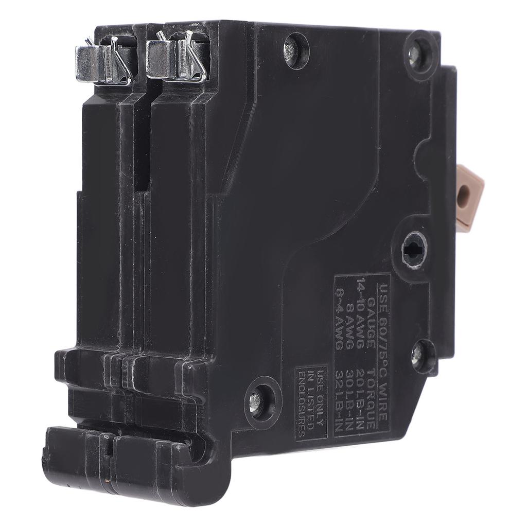 CH Circuit Breaker 2 Pole 30A 34 Inch Plug On Molded Case Circuit Breaker for Cutler Hammer Load