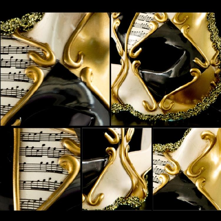 Anspruchsvolle venezianische Katzenmaske für Maskeraden, Mardi Gras, Vintage-Halbmaske für Erwachsene und Partybegeisterte