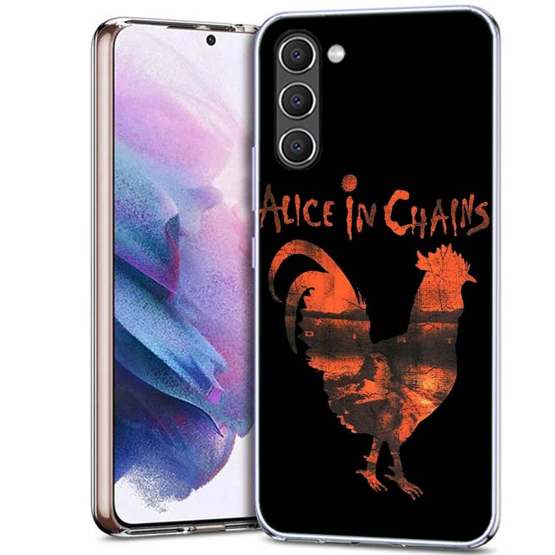 Rock Band Alice In Chains Handyhülle für Samsung A54 A14 A24 A34 A17 A37 A57 A55 A35 A25 A15 A13 A23 A33 A53 A07 A05S A04S A03 A