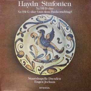 LP Record JOSEPH HAYDN , STAATSKAPELLE DRESDE - Haydn Sinfonien (Nr. 93 D-dur / Nr. 826006 ETERNA 1984 Germany Classical Used