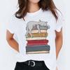 Graphic T Shirt for Women Elephant Love Cartoon Fashion Printing Print Lady Tshirts Top Womens Ladies Travel Tee TShirt