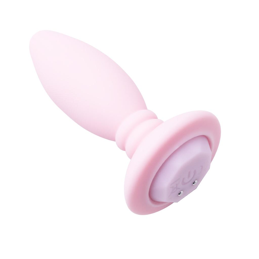 Luminescent Anal Plug Vibrator Metal Butt Plug Prostate Massager Adult Products for Men Women Vibrating Anal Trainer Masturbator