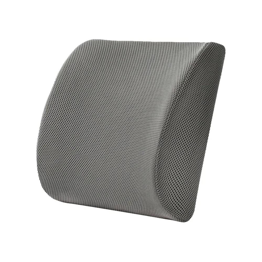

Soft Memory Foam Pillow Memory Foam Travel Pillow New Lumbar Support Pillow Home Office Grey2