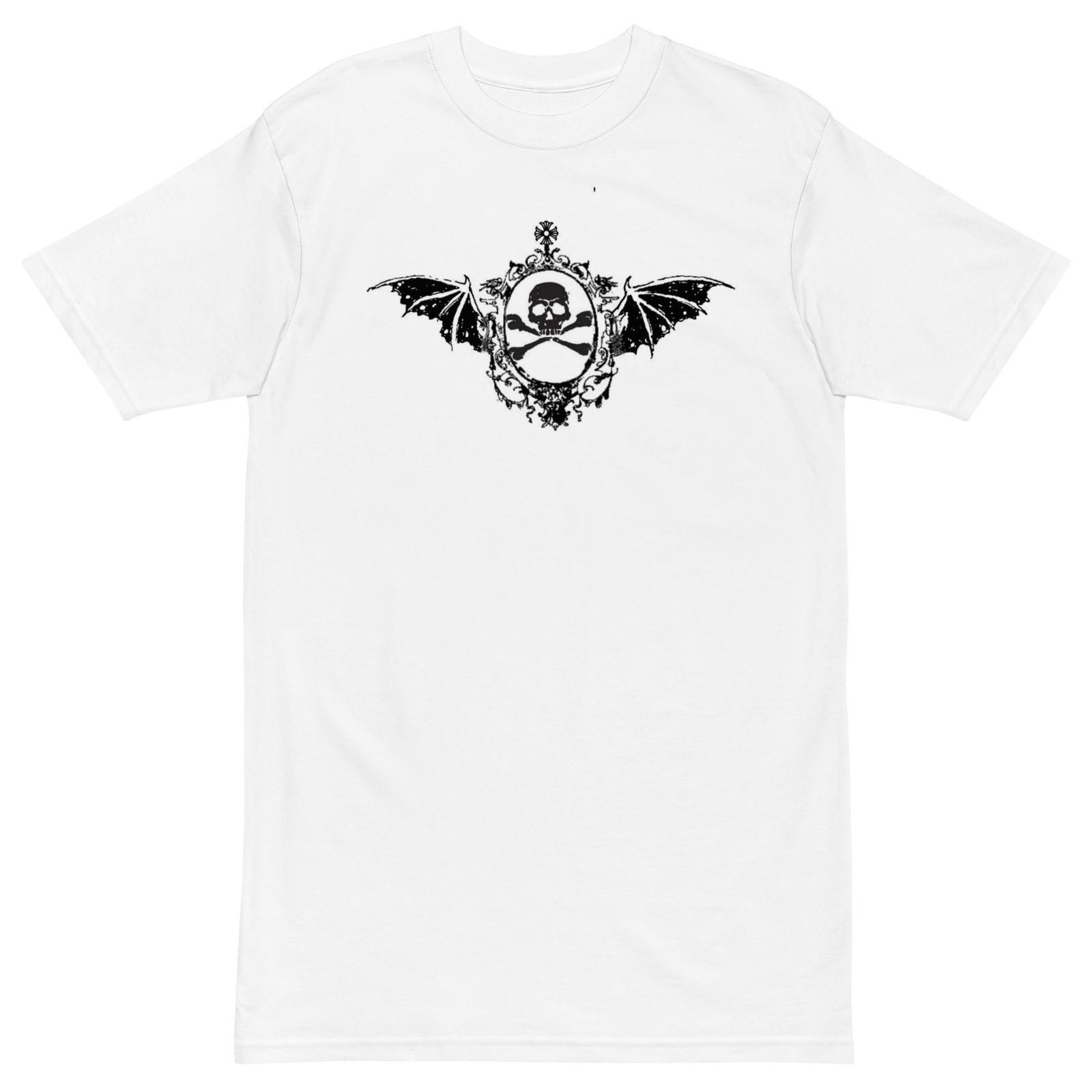 

Bat Wings Skull Underground Archive Heavy Weight T Shirt Cybersiligism Emo Cope S разноцветный