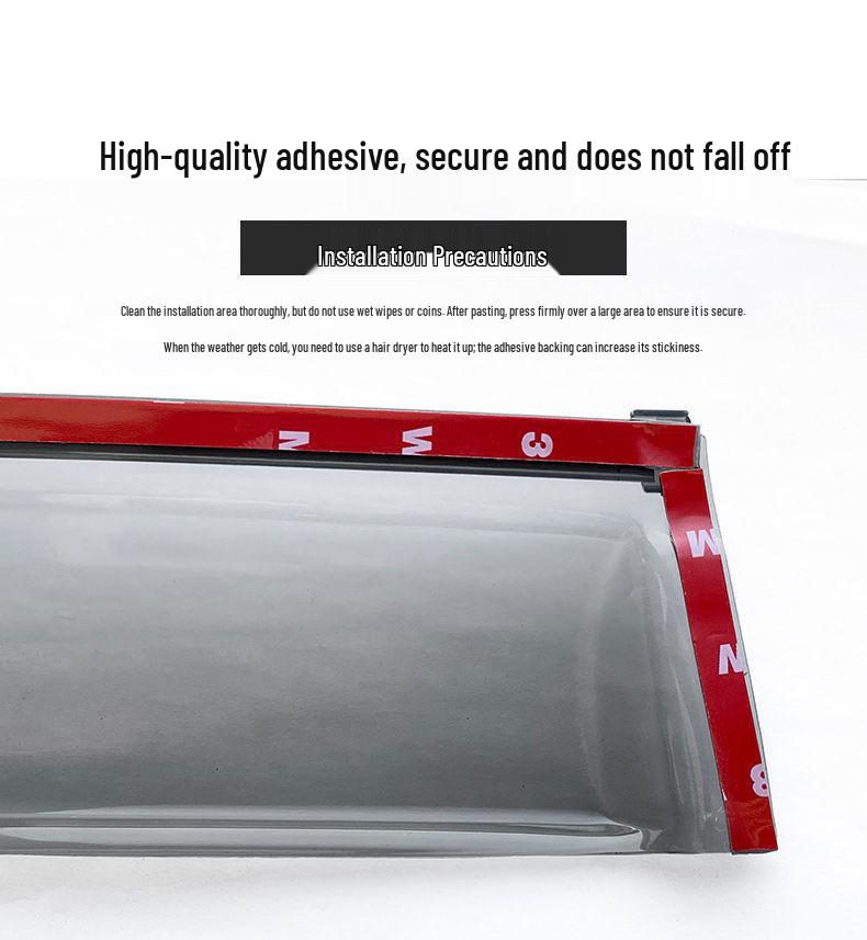 BYD D1 Rain Guards & Visors: Rainproof Strips & Modified Car Accessories