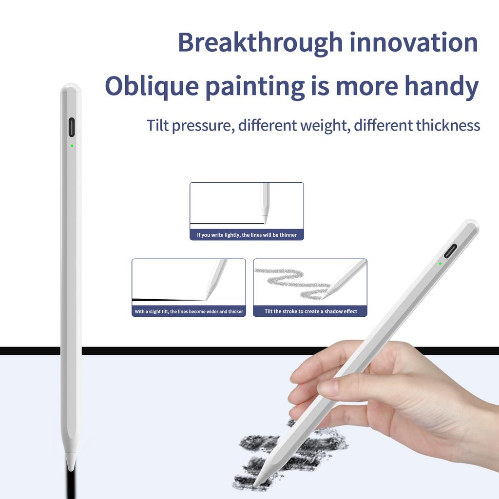 Stylet Actif pour iPad avec Rejet de la Paume Stylo Tactile Actif pour Apple