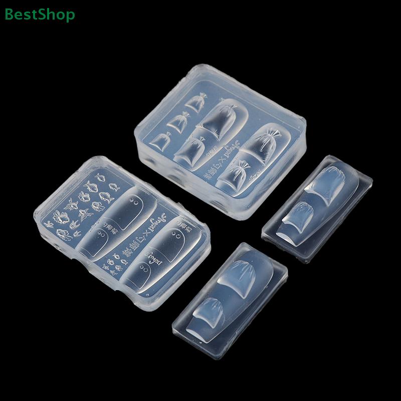 3D Relief Goldfisch Wasserbeutel Silikon Nagelkunst Form DIY Nageldekoration Transparent Maniküre Vorlage