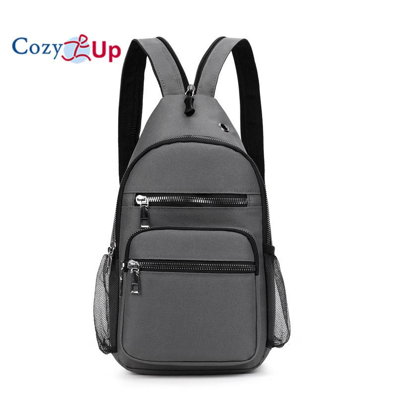 Cozy Up Unisex Multi-functional Chest Bag with One Shoulder and Two Shoulders for Both Men and Women
