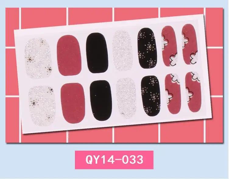 Autocolante de Unghii Tip Slider cu Decalcomanii cu Transfer de Apă Tatuaj Floare Fluture Decor Manichiură Vârf Adeziv