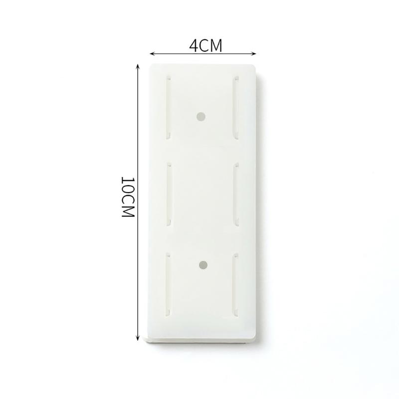 Wandmontierter Steckerfixierer Aufkleber Stanzfrei Zuhause Selbstklebender Steckdosenfixierer Kabel