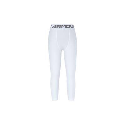 Solid Color Letter Print Slim Fit Seven-Point Fitness Pants Men Bottoms White 1289574-100