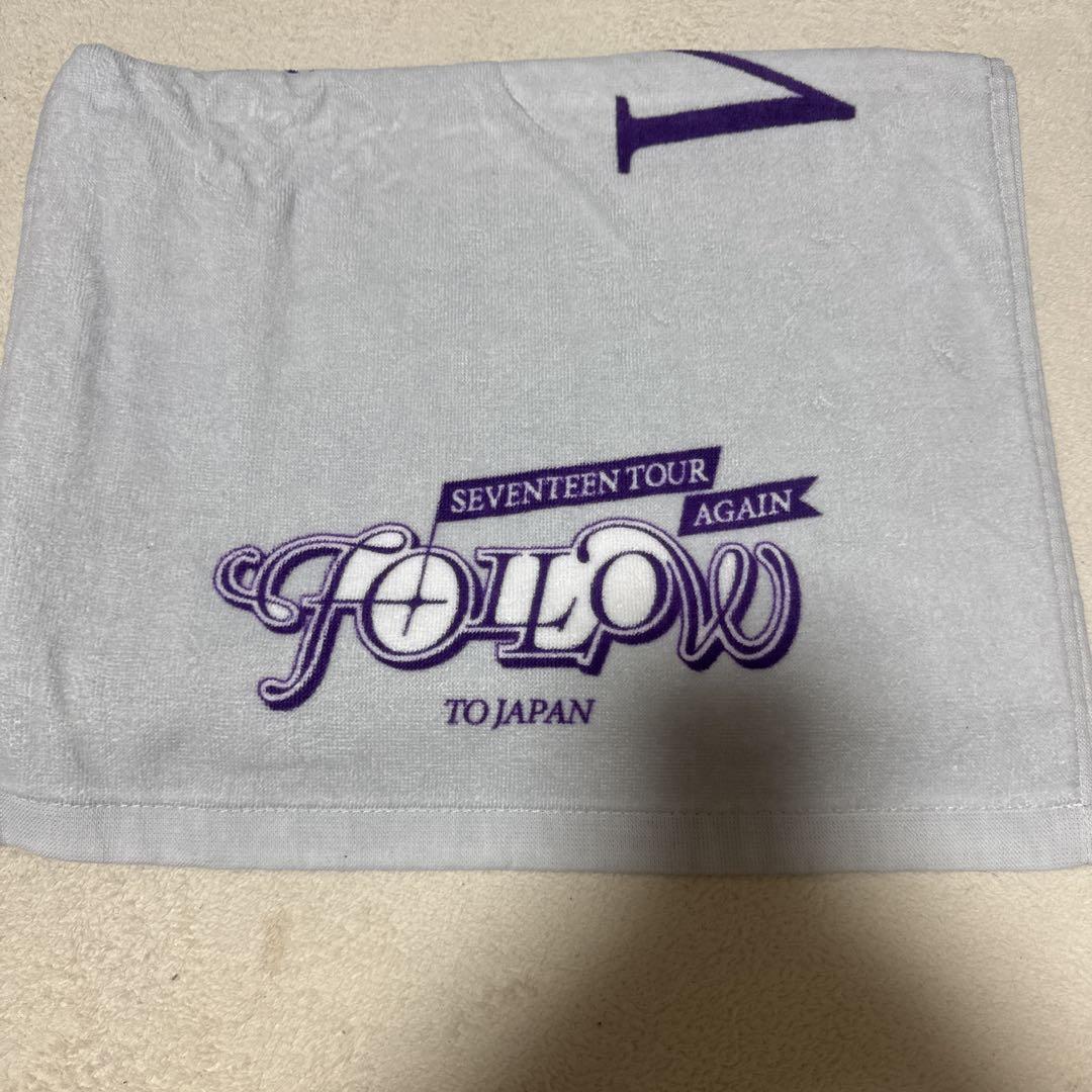

[USED] SEVENTEEN TOUR AGAIN Towel Wonwoo