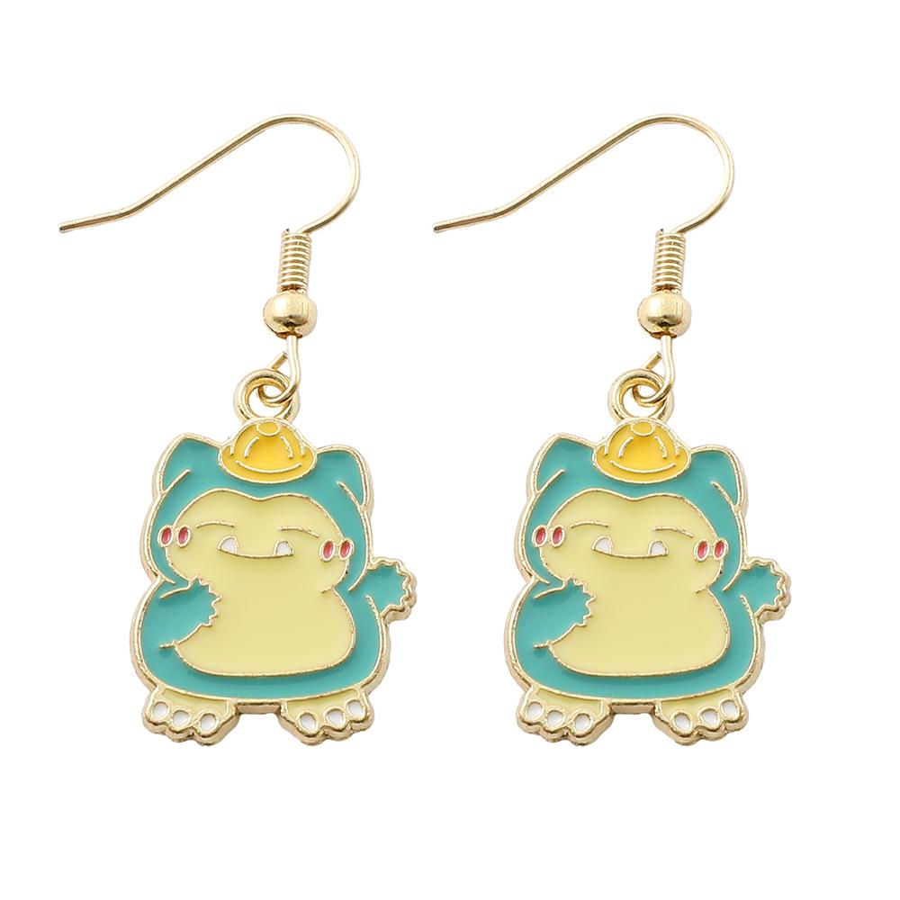 Anime Pokemon Metal Toy, Cute Figure, Pikachu, Squirtle, Psyduck, Charmander, Party Decoration Cosplay Gift