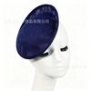 Imitation linen DIY hat embryo base elastic mesh hair accessories headgear hat bottom fashion retro top hat clothing DIY small warped edge