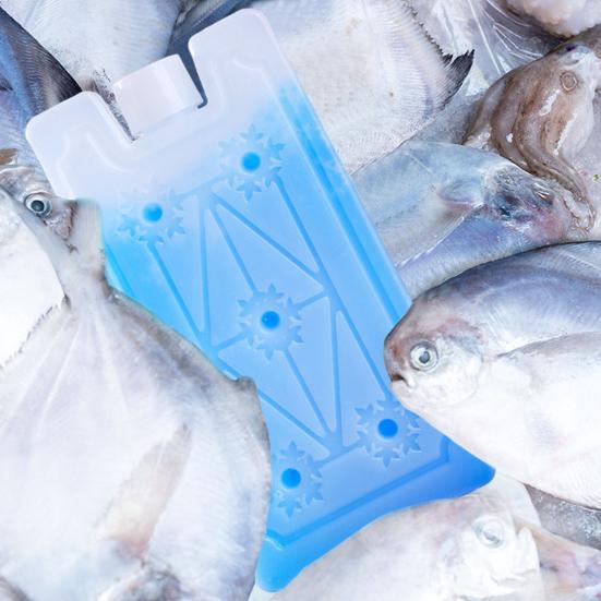 Bolsas de gelo para lancheiras, refrigeradores, à prova de vazamentos, congelamento rápido, pacotes de congelador reutilizáveis com água fria