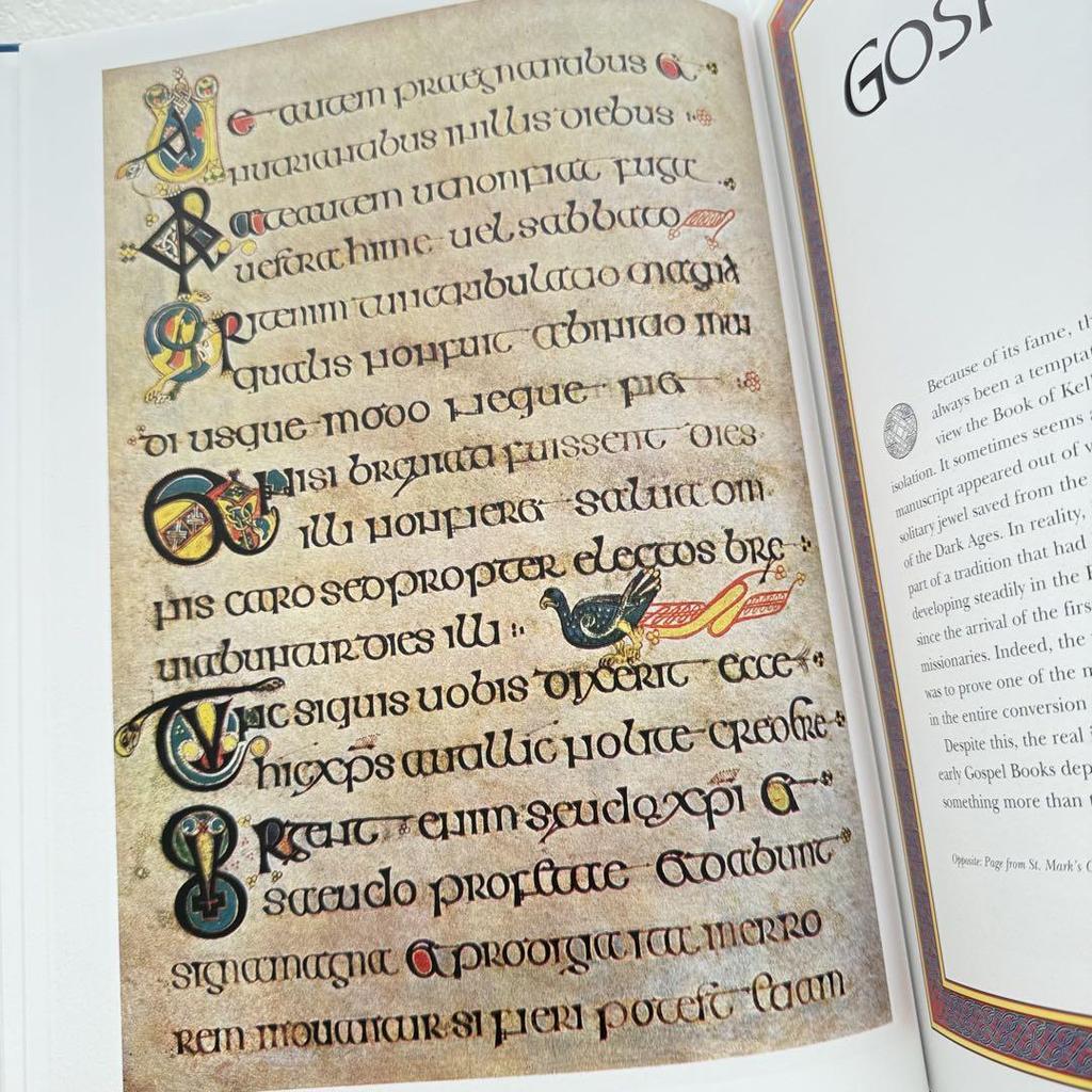 [USED] The Book of Kells, its artistic origins and history, decorative painting and calligraphy, Bible manuscripts, Western books