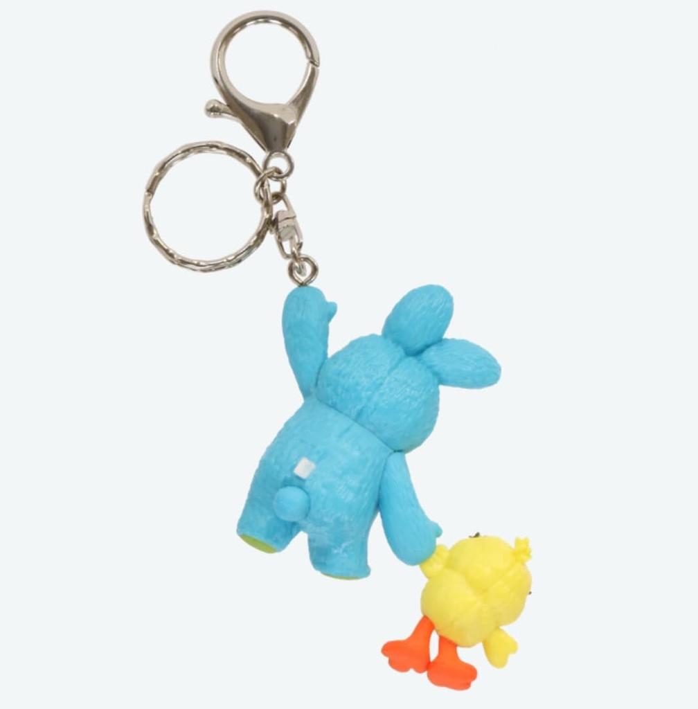 Tokyo Disney Resort Ducky Bunny Figure Keychain Toy Story Tokyo Disney Resort Exclusive Keychain &
