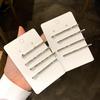 European Diamond Bangs Clip Set: Sparkling Hair Accessories, 4-Piece Headdress Set