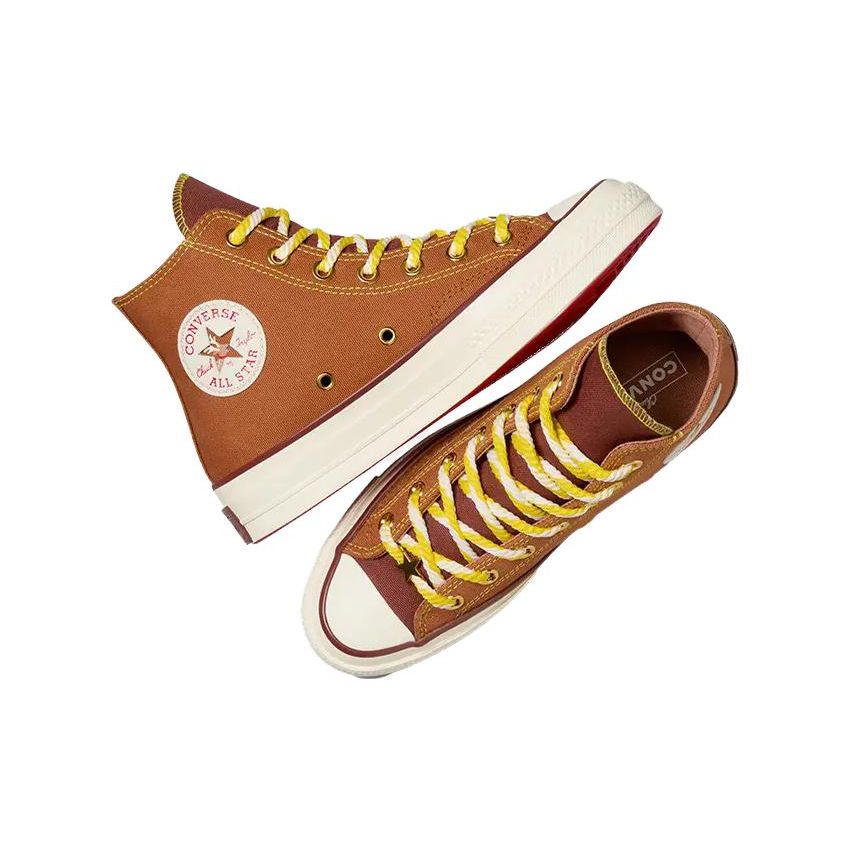 Converse Chuck 70 High Vánoční balíček - Sob Unisex Tenisky Hnědá Plavá Sova Červený Dub A07979C