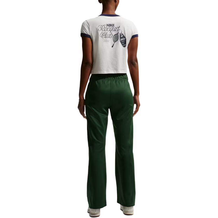 Nike Heritage Logo Cropped Short Sleeve Tennis Top Women tops IH5059-133