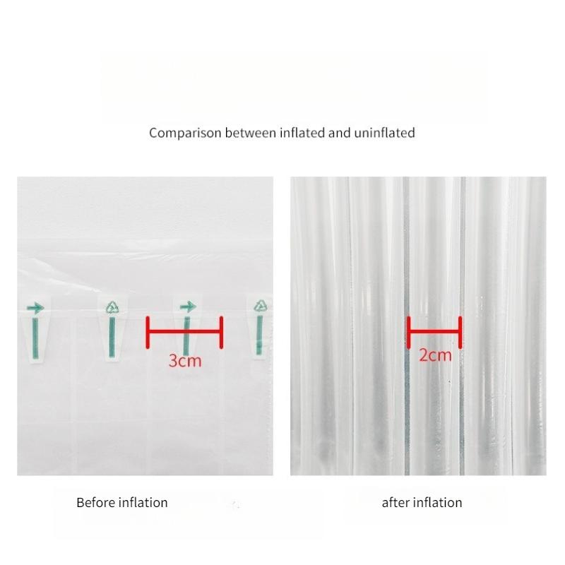 100m Logistics Transportation Air Column Bags Express Packaging Cushioning Packag Roll Material Thickened Anti Drop Bubble Column Random Cropping