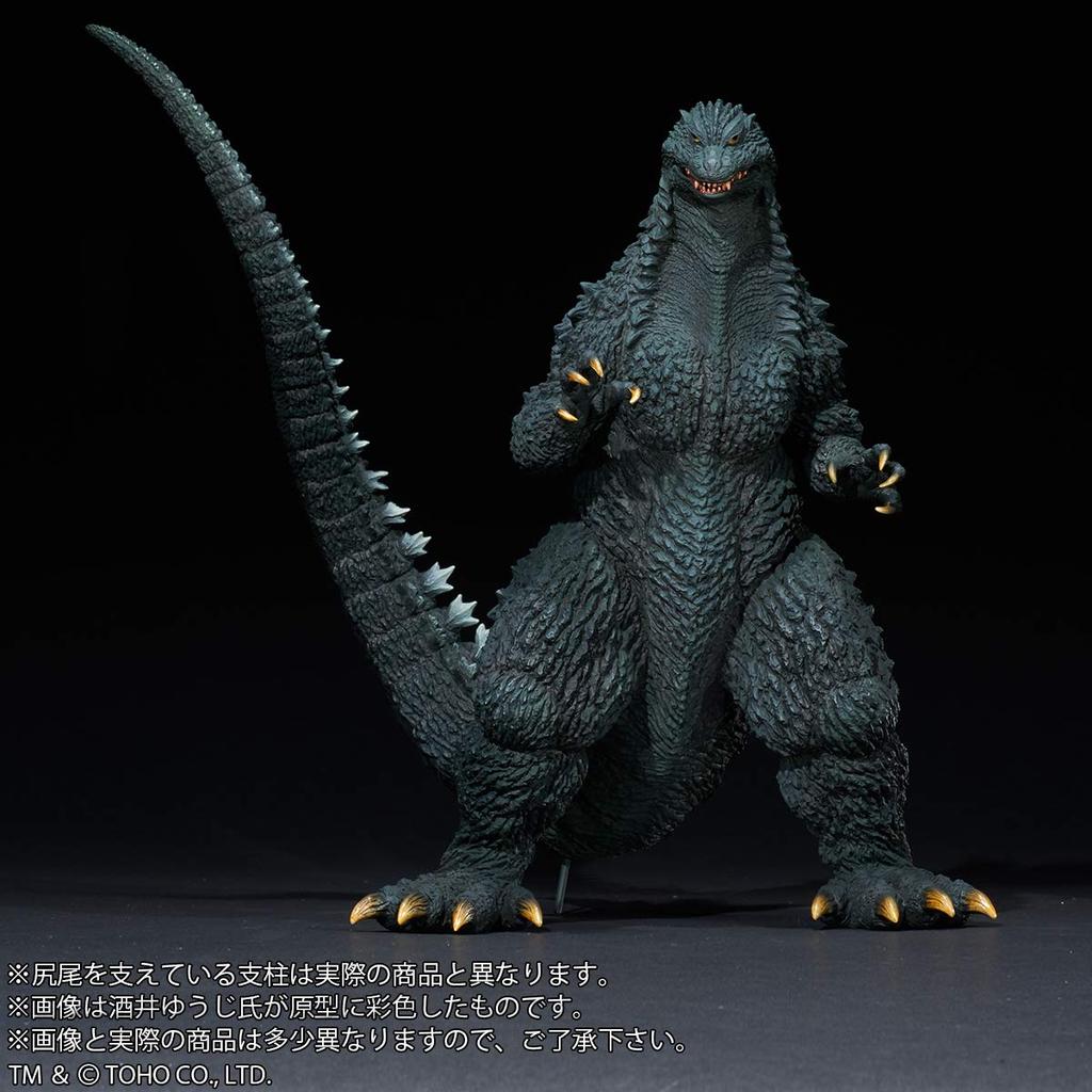 GARAGE TOY Toho 30cm Series Yuji Sakai Sculpting Collection Godzilla 2002 in the Approximately 280mm Tall PVC Complete Figure Assembly "Battle Storm"