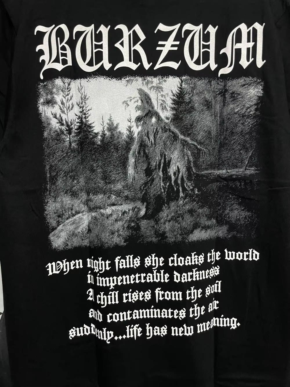 

Burzum Blow The Trumpet 2dt Shirts Versatile Cotton Vintage Short Sleeve Daily Men Women Amusing Harajuku Streetwear Unisex Tops S