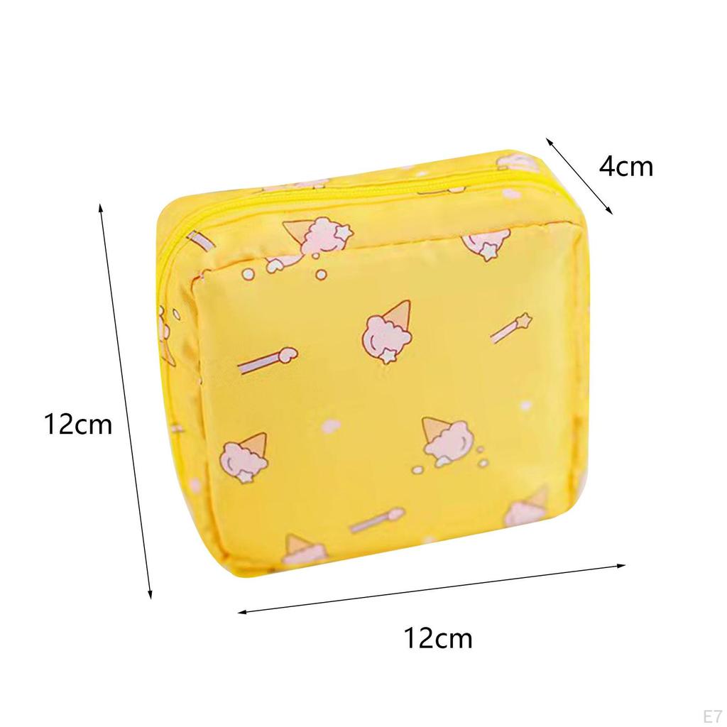 Compact Storage Bags with Zipper Closure for Small Items On the Go