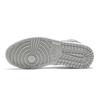 Jordan Air Jordan 1 Cushioning, Wear Resistant Mid Top Vintage Basketball Shoes Men's Gray 554724-092(Team252-S-BOX)
