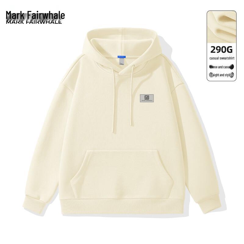 Mark Fairwhale Men's 2025 Autumn Loose Hooded Sweatshirt