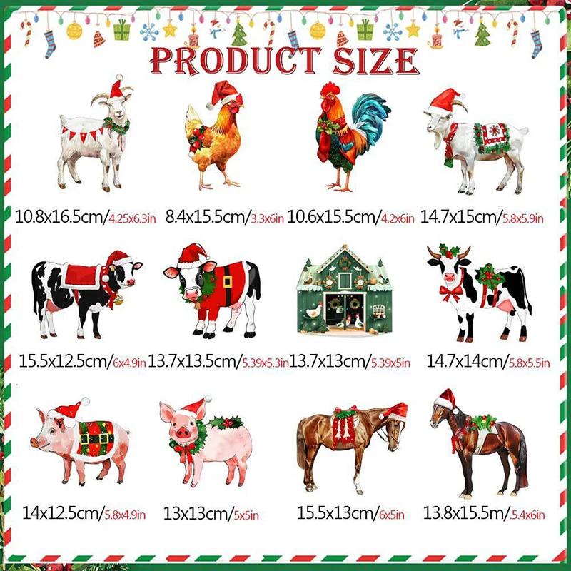 Christmas Fridge Magnets Unique Christmas Fridge Stickers Fridge Metal Garage Stickers Kids Gifts Party Decorates For Decor