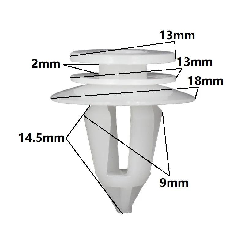 Decorative Door Panel Clip Retainer for BMW E46 E53 E90 E91 Trim