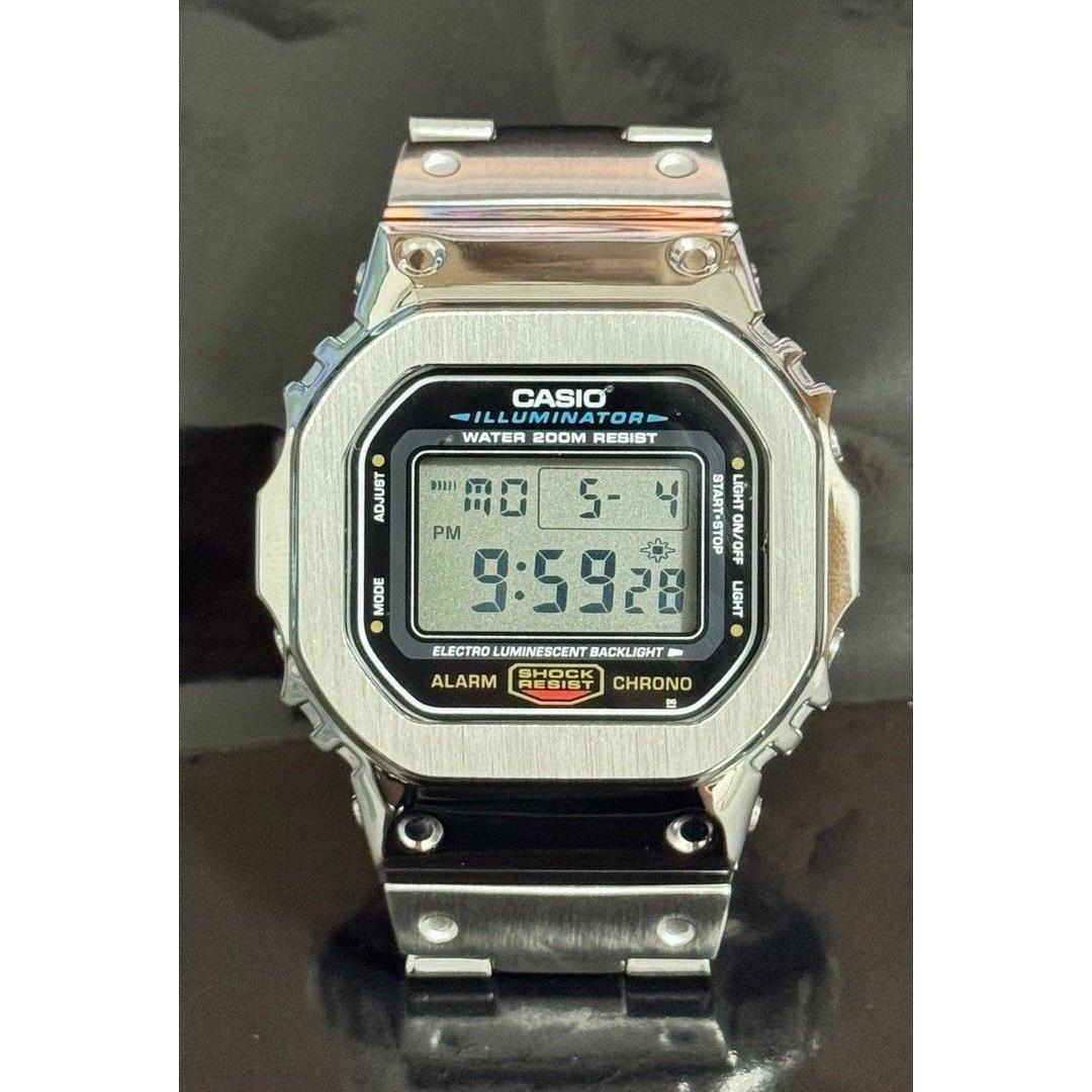 G-SHOCK DW-5600E New exterior [Full metal custom] [316L] Refurbished