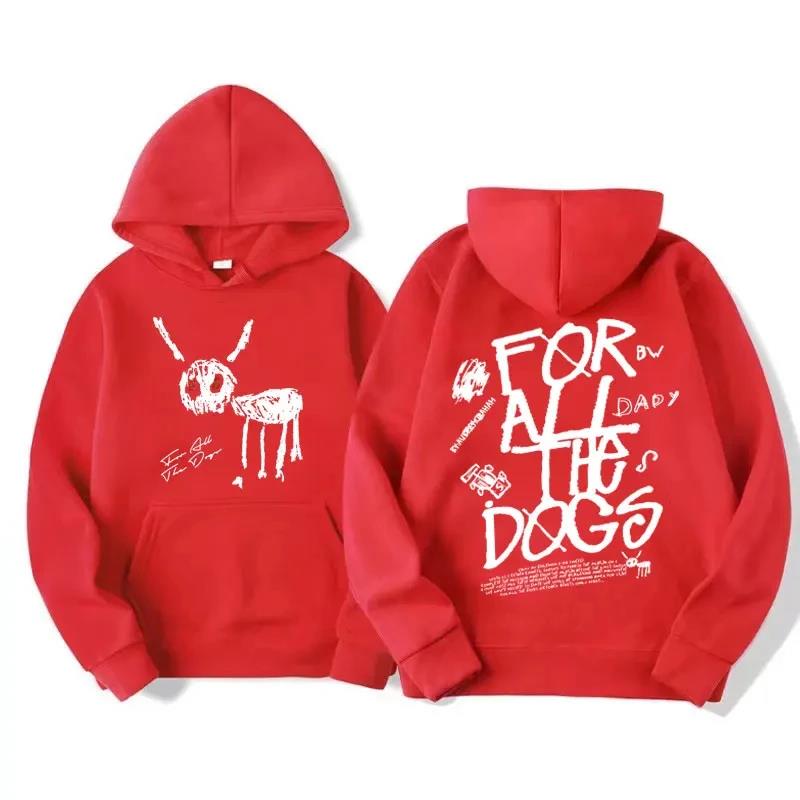 Herren Damen Mode Hip Hop Pullover Sweatshirt Vintage Streetwear Hoodie Rapper Drake Neues Album für All The Dogs Grafik-Hoodies