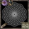 1 stuk Tarotkaart tafelkleed, mystiek runen astrologie altaarkleed, heksenhut decoratie tafelkleed, kaartspel tafelkleed