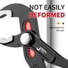 Multi Purpose Adjustable Pliers Quick Release Design Uses for Household Plumbing Pipe Gripping and Turning